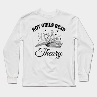 HOT Girls Read Books Reading Lover Funny Long Sleeve T-Shirt